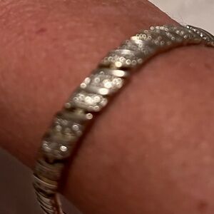 7 3/4 diamond simulate bracelet. Sparkles like real diamonds!
